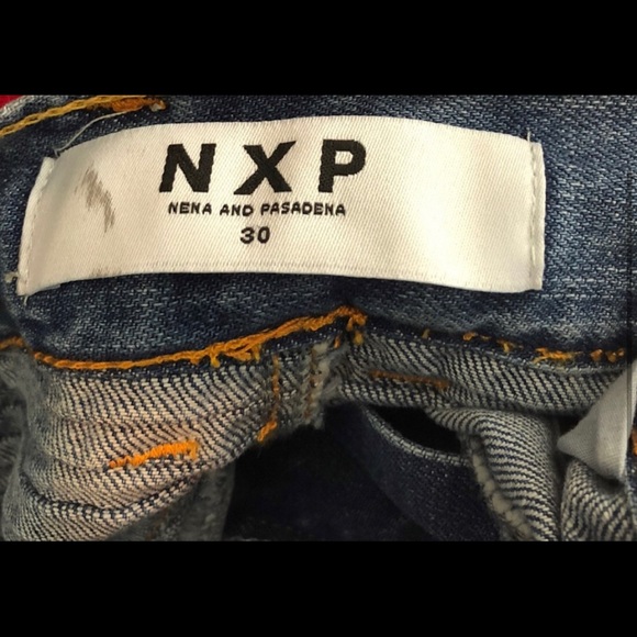 NXP Mens Jeans Blue Size 30 X 30 Moto Destroyer - Picture 4 of 4